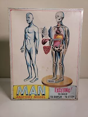 Vintage NOS Pyro Man Anatomy Model Kit SEALED S377-300 Anatomy Medical Biology • $49.99