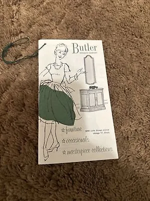Vintage Mid Century Modern Butler Furniture Fall Catalogue 1960 Brochure MCM • $30