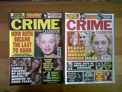 £4.99 • Buy Two Crime Casebook Magazines