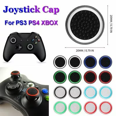 $1.85 • Buy Cap Controller Accessories Cover Case Thumb Stick Grip For PS3 PS4 XBOX One