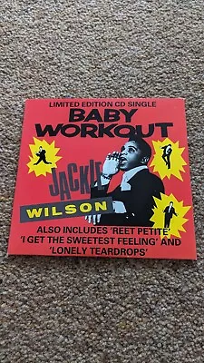 Jackie Wilson Baby Workout/ I Get The Sweetest Feeling +2 More Cd Single • £4.50