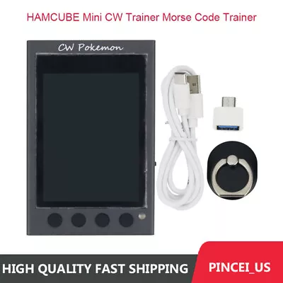 HAMCUBE Mini CW Trainer Morse Code Trainer With Display For Telegraph Practice • $62.99