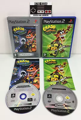 Crash Bandicoot Twinsanity Wrath Cortex PS2 PlayStation 2 Game Bundle Manual • £14.99