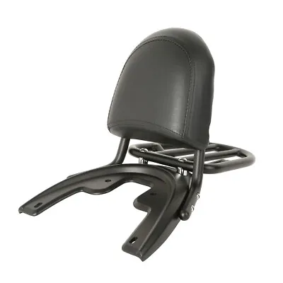 Black Backrest Sissy Bar W/ Rack Baseplate Fit For Harley V-Rod VRSCA 2002-2006 • $99.80