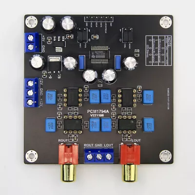 PCM1794A Audio Decoder Board DAC Module High Fidelity Decoding Kit 24Bit 192KHz • $26.78