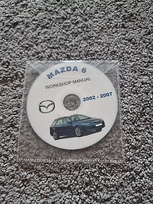 MAZDA 6 Workshop Service Repair Manual 2002-2007 DISC • $12.32