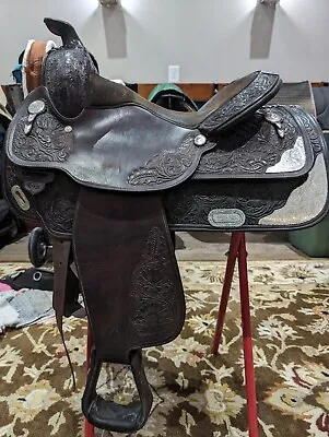 16'' Circle Y Western Equitation Saddle Show Saddle + Accessories • $680