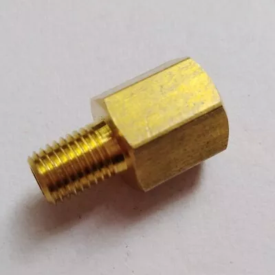 Reducer 1/8  Female NPT To 1/16  Male NPT Pipe Adapter Brass Water Oil Gas M742 • $8.30