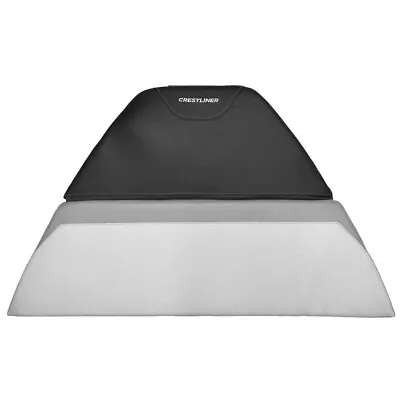 Crestliner Boat Bow Cushion 2279661 | Wise 53 Inch Gray Black • $252.71