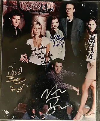 Buffy The Vampire Slayer 6 Member Cast Autographed 8x10 COA • $325
