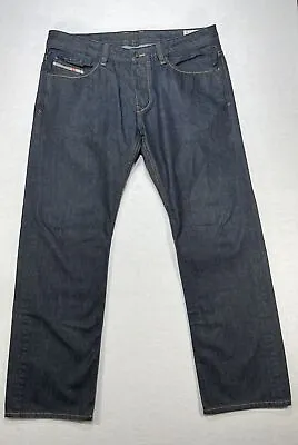 Diesel Men's Viker Jeans Size 36x30 Button Fly Regular Straight • $44.99