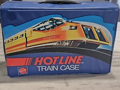 Mattel Hot Line Train Case No. 5845 With Storage Trays Collector's Case 1970 • $29.99