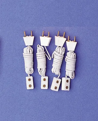 £3.50 • Buy Dolls House Light 4x Single Sockets Extension Set DIY Lighting Wiring Socket LGW
