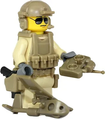 Custom US Army Ranger Military Drone Pilot Made With Real LEGO® Minifigure • $20.22