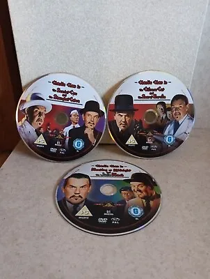 Charlie Chan Dvds - 6 Films On 3 Discs - Discs Only • £3.99