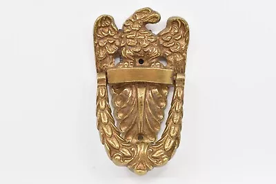 Vintage Brass Eagle Door Knocker  Small 3.5  X 2  • $14.99