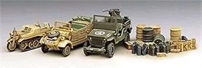 Academy WWII Ground Vehicle Set - Plastic Model Military Vehicle Kit - 1/72 • $12.63