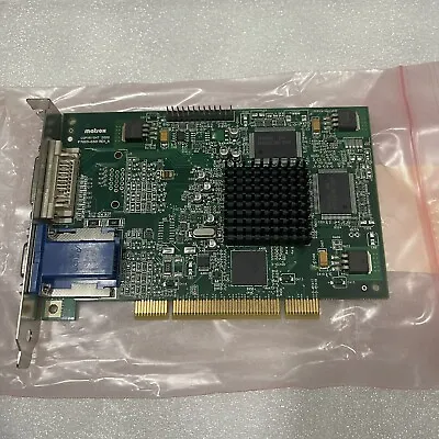 VINTAGE NEW Matrox G450 32MB Dual Head VGA DVI PCI Slot Video Card G45FMDVP32DSF • $59.99