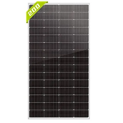 200W Monocrystalline Solar Panel 9BB Cell Solar Panel Boat Off Grid (200W New) • $145.80