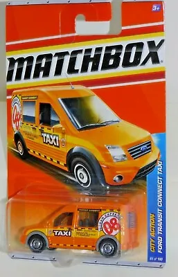 Matchbox 2011 #65 Ford Transit Connect Taxi • $2.99