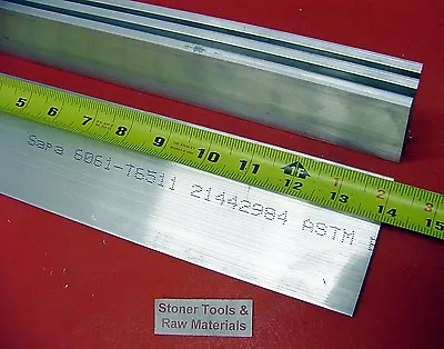 4 Pieces 1/4  X 3  ALUMINUM FLAT BAR 14  Long 6061 Extruded Plate Mill Stock • $34.84