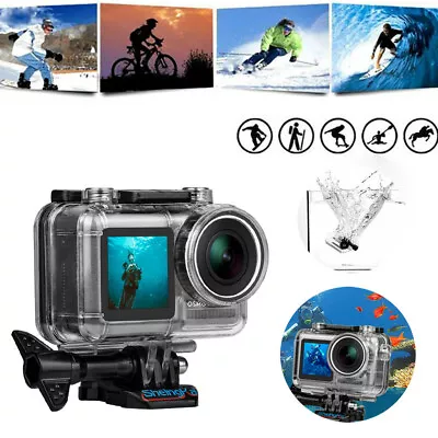 $22.45 • Buy For DJI Osmo Action Camera Waterproof Housing Case Protective Cover Diving 45M