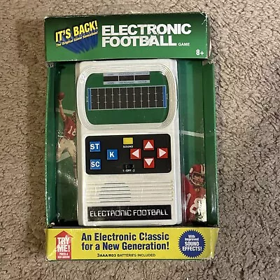 2016 Mattel Electronic Football Game Classic Handheld   It's Back  NIB • $37.99