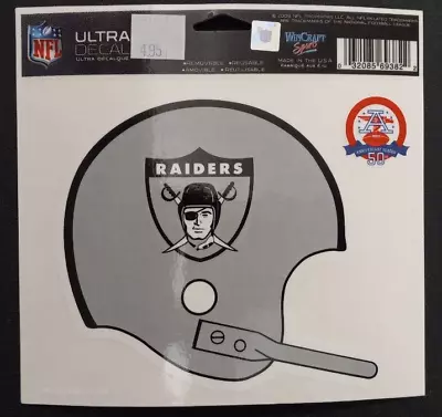 Oakland Las Vegas Raiders NFL Helmet   Ultra Decal • $4.95