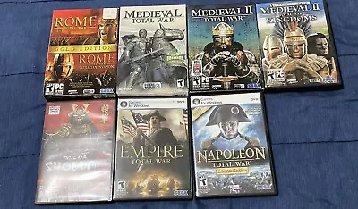 Total War Empire Shogun 2 Rome Gold Edition Medieval And More  • $100