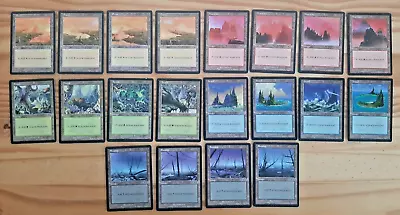 *** MTG URZAS SAGA (1998) *** 20 BASIC LAND Cards LOT - Magic The Gathering • $23.99