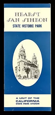 1970 Hearst State Historic Park San Simeon California Vintage Travel Brochure • $12.50