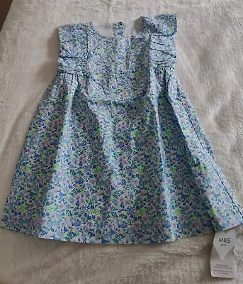 Baby Girls 18-24 Months M&S Dress New With Tags • £9