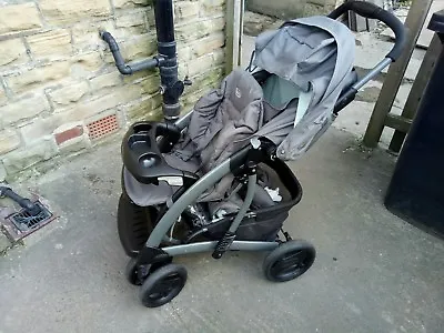 £100 • Buy Graco Quattro Tour Deluxe Bear And Friends Travel System Single Seat Stroller.