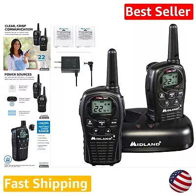 Channel Scan FRS Walkie Talkies With Keypad Control - Clear Voice Communication • $95.99