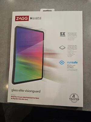 $35 • Buy ZAGG - InvisibleShield Glass Elite VisionGuard+ Blue Light Filtering Screen P...