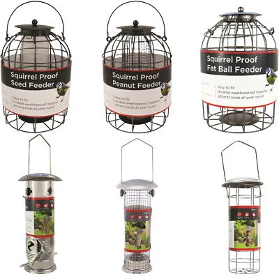 Garden Seed Peanut Fat Ball Wild Bird Feeder Hanging Squirrel Proof Garden Feed • £6.99