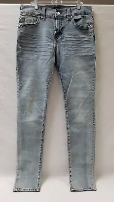 NWT True Religion Men's Rocco Medium Wash Relaxed Skinny Jeans Size 30x34  • $40