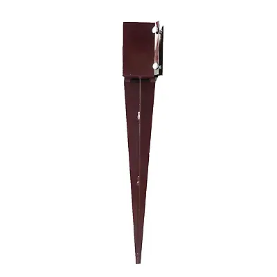 Fence Post Spike Support Holders Drive Down 600Mm 3  / 75Mm Like Metpost Holder  • £14.06