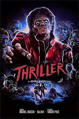 Michael Jackson Thriller A3 Poster! 💥 • £5.89