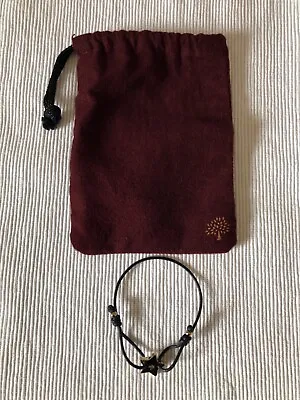 Gorgeous Mulberry Gold Star Cord Bracelet + Dustbag. Bayswater Alexa Handbag Bag • £50
