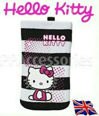 Phone Sock Hello Kitty IPhone MP3 Player Cleaning Sock New Official Mobile • £4.49