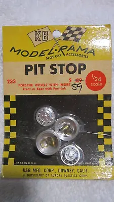 K&b Pit Stop Porsche Wheels With Insert Front Or Rear With Posi-lock #233 • $25