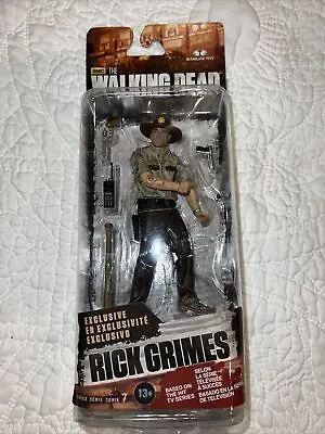 The WALKING DEAD Series 7 Rick Grimes AMC Exclusive Action Figure McFarlane Toys • $21.99