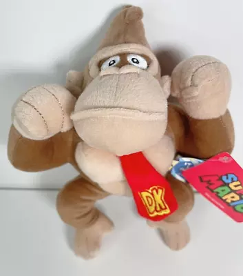 Licensed Nintendo Super Mario Bros -  Donkey Kong Plush Soft Toy 25cm BNWT • $29.95