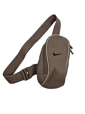 Nike NSW Essential Ironstone Brown Crossbody Sling Bag 1L Small • £19.99