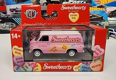 M2 Machines 2024 Sweethearts Candies “The Original!” Pink 1971 Chevrolet Van G10 • $14.50