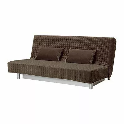£199 • Buy *IKEA Beddinge 3-Seater Sofa Bed COVER In GENARP BROWN 101.847.44 * 2x PILLOWS *