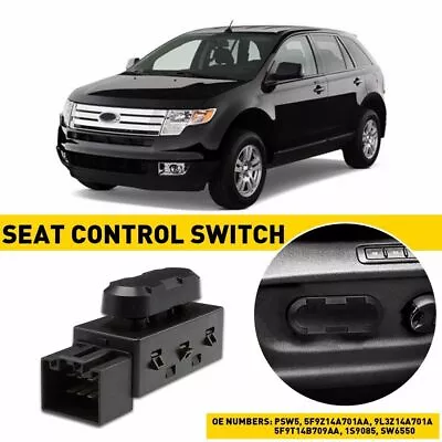 Driver Left Power Seat Switch 6 Way For 2006-15 Ford F150 F250 Mustang Explorer • $16.88