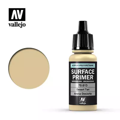 Vallejo Surface Primer 70.613 Desert Tan Base 17ml • $4.09