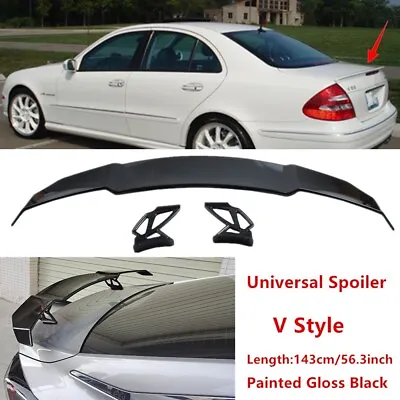 Fit For Mercedes E Class W211 Sedan Rear Trunk Racing Spoiler Wing Universal • $99.88